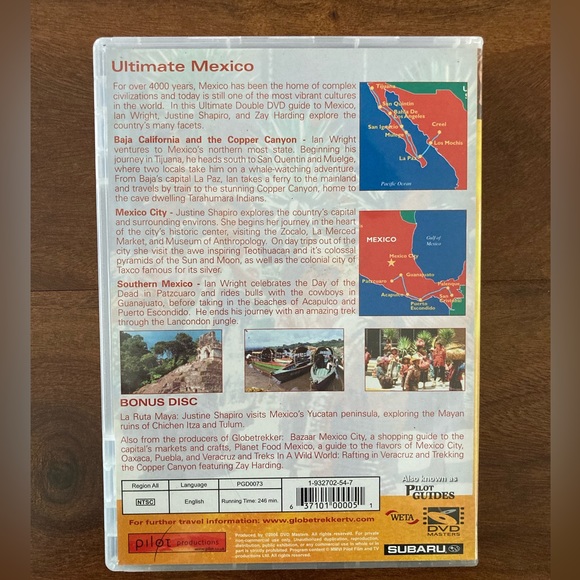 Ultimate Mexico GlobeTrekker TravelGuide DVD - Picture 3 of 6